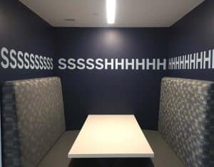 SSSSSHHHHHHH Wall Graphic