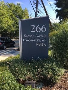 266 Second Ave Monument Sign