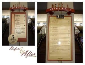 3 Center Plaza Directory Sign