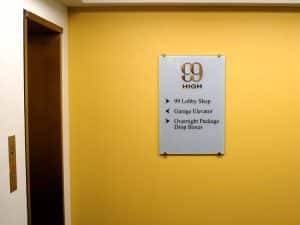 99 Summer Wayfinding and Directional Sign