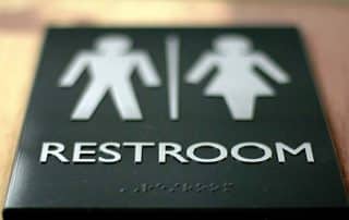 Bathroom ADA and Compliance Sign