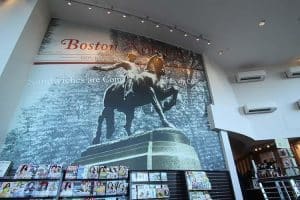 Boston News Cafe Wall Graphics