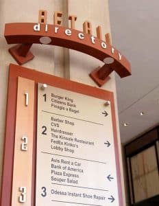 Center Plaza Retail Directory