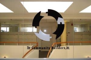 The Community Builders Inc Vinyl Lettering and Logos