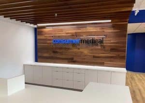 Consumer Medical Reception Sign