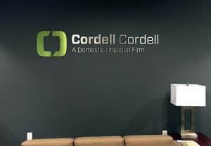 Cordell Cordell Reception Sign