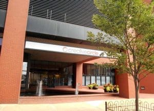 Creative Circle Building Sign