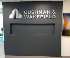 Cushman Wakefield Corporate and Branding Sign