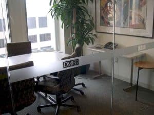 DMFG Privacy Glass Sign