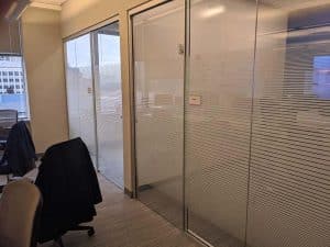 Privacy Glass with Lines