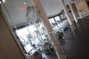 Health Club Sign