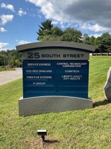 Front Point Management Monument Sign