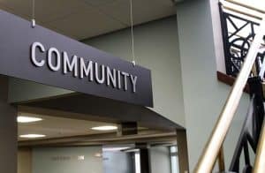 Community Directional Sign