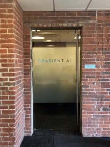 Gradient AI Vinyl Sign