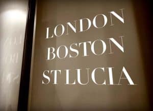 Hotel Chocolat Vinyl Lettering