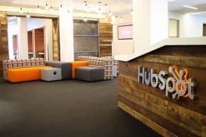 HubSpot Reception Sign