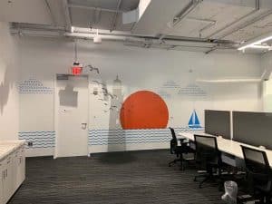 Ocean Wall Graphic