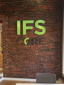 IFS Core Reception Sign