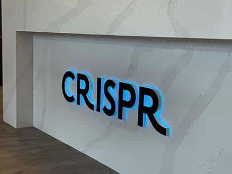 CRISPR LED Lighted Reception Sign