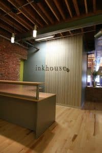 inkhouse Reception Sign