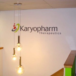 Karyopharm Therapeutics Reception Sign