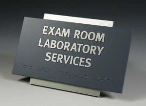 Lab ADA and Compliance Sign