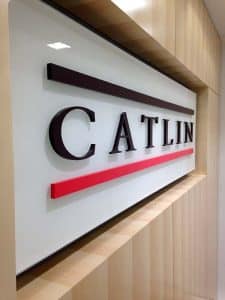 Catlin Reception Sign