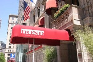 Langham Hotel Bond Corporate Sign