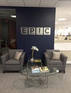 EPIC Reception Sign