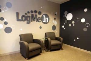 LogMeIn Reception Sign