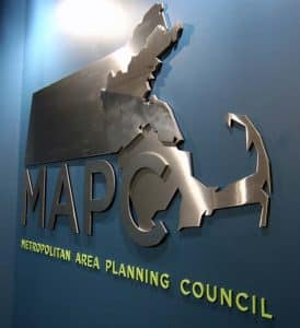 MAPC Aluminum Reception Sign
