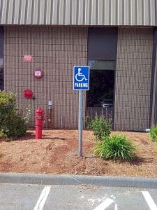 Markforged Parking Sign