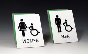 Bathroom Signs for Men and Women