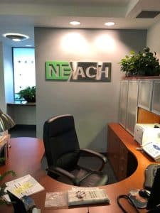 NEACH Reception Sign