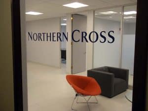 Northern Cross Vinyl Lettering