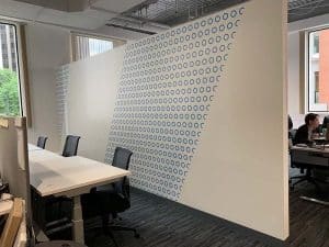 Office Park Wall Graphic Circles