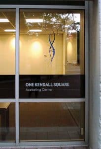 One Kendall Square Vinyl Lettering