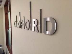 Oxford Reception Sign