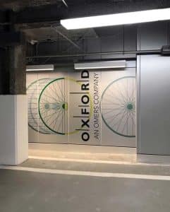 Bike Wheel Wall Graphic