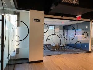 Privacy Glass with Circles
