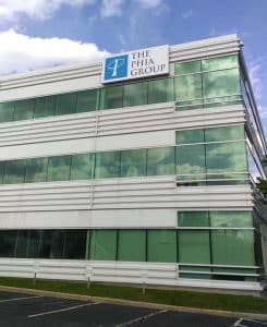 The Phia Group Building Sign