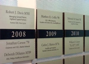 Office Park Memorial and Plaque Signs