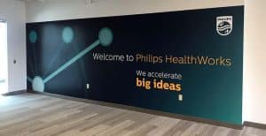 Philips Wall Graphics Sign
