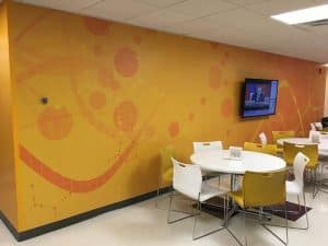 Orange Wall Graphics