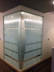 Privacy Corner Glass