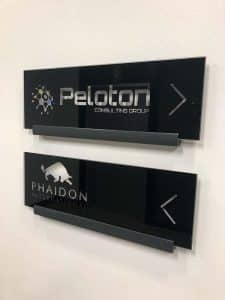 Directory Signs for Peloton and Phaidon
