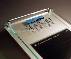 Seaport Center Directory Sign