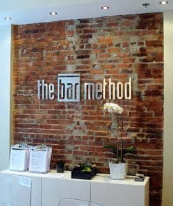 The Bar Method Metal Sign