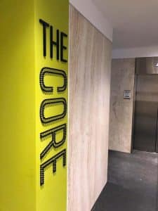 The Core Branding Sign