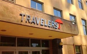 Travelers Building Sign